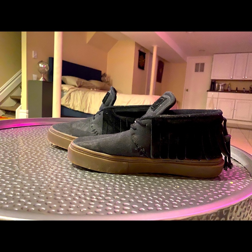 Clear Weather Mid Top Sneakers